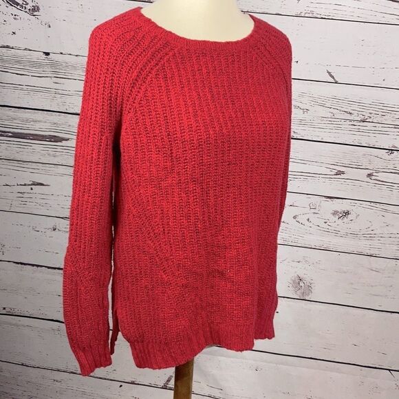 American Eagle Red Soft Knitted Sweater - Picture 3 of 5